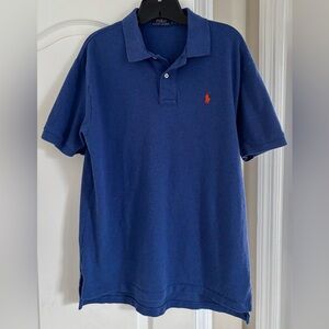 Polo by Ralph Lauren Men's Blue Polo Shirt